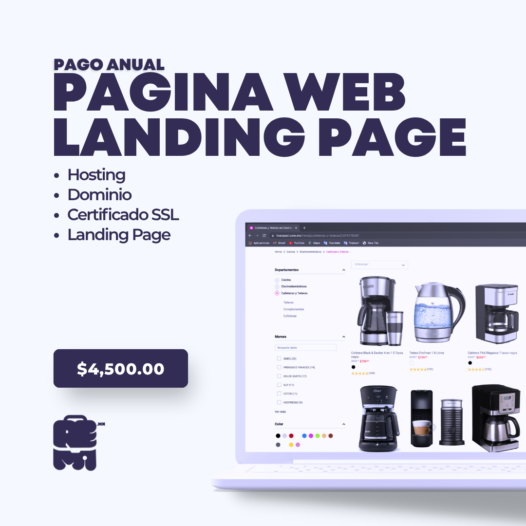 Landig Page